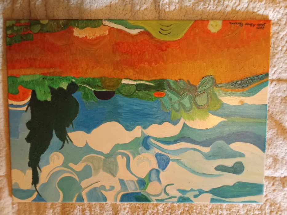 Quadro copia de Van Gogh