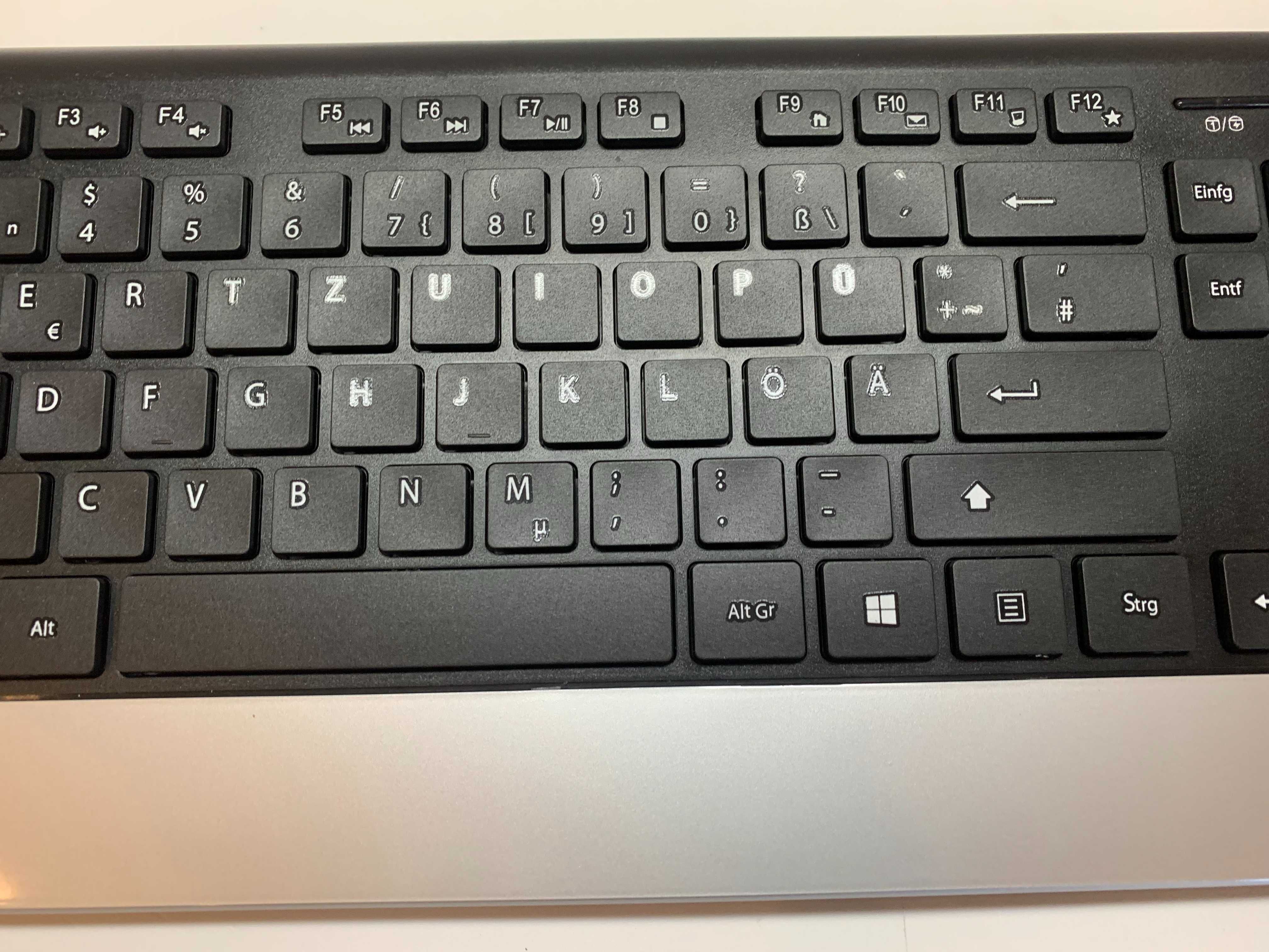 Klawiatura mechaniczna MROS105 MediaRange Highline układ DE QWERTZ