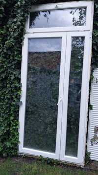 Okno balkonowe dwuszybowe używane