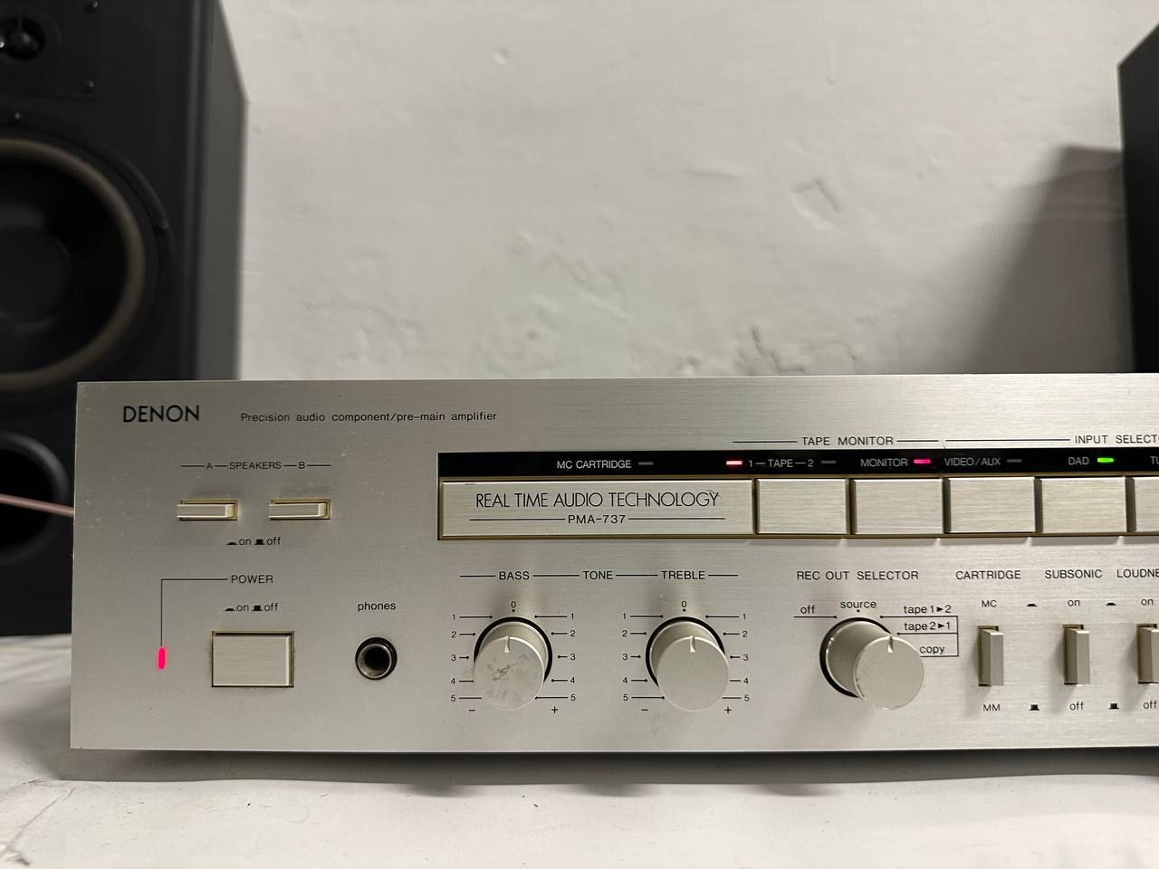 Wzmacniacz stereo Denon PMA -737, 2*65 Watt,.