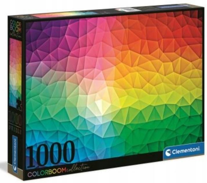 Puzzle 1000 Color Boom Mosaic, Clementoni