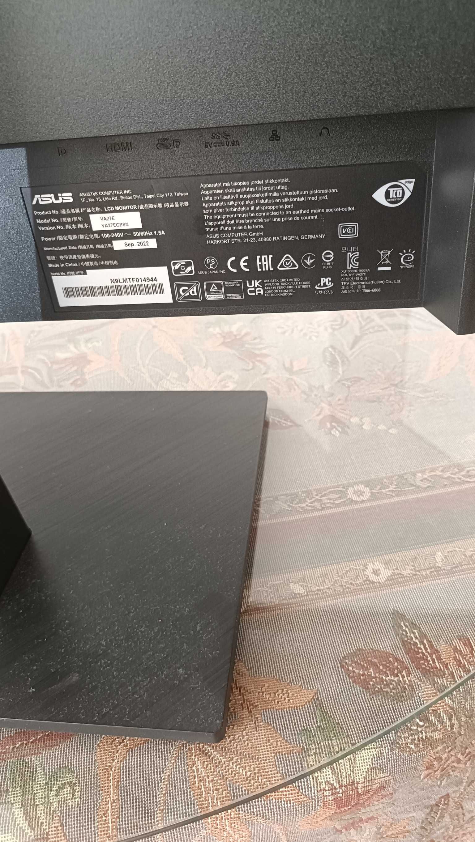 monitor asus com garantia