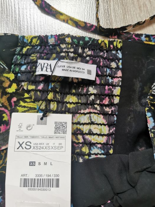 Nowa mini sukienka z Zary 34