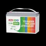Акумулятор Redodo 12V 100Ah LiFePO4 глибокого циклу BMS 100A