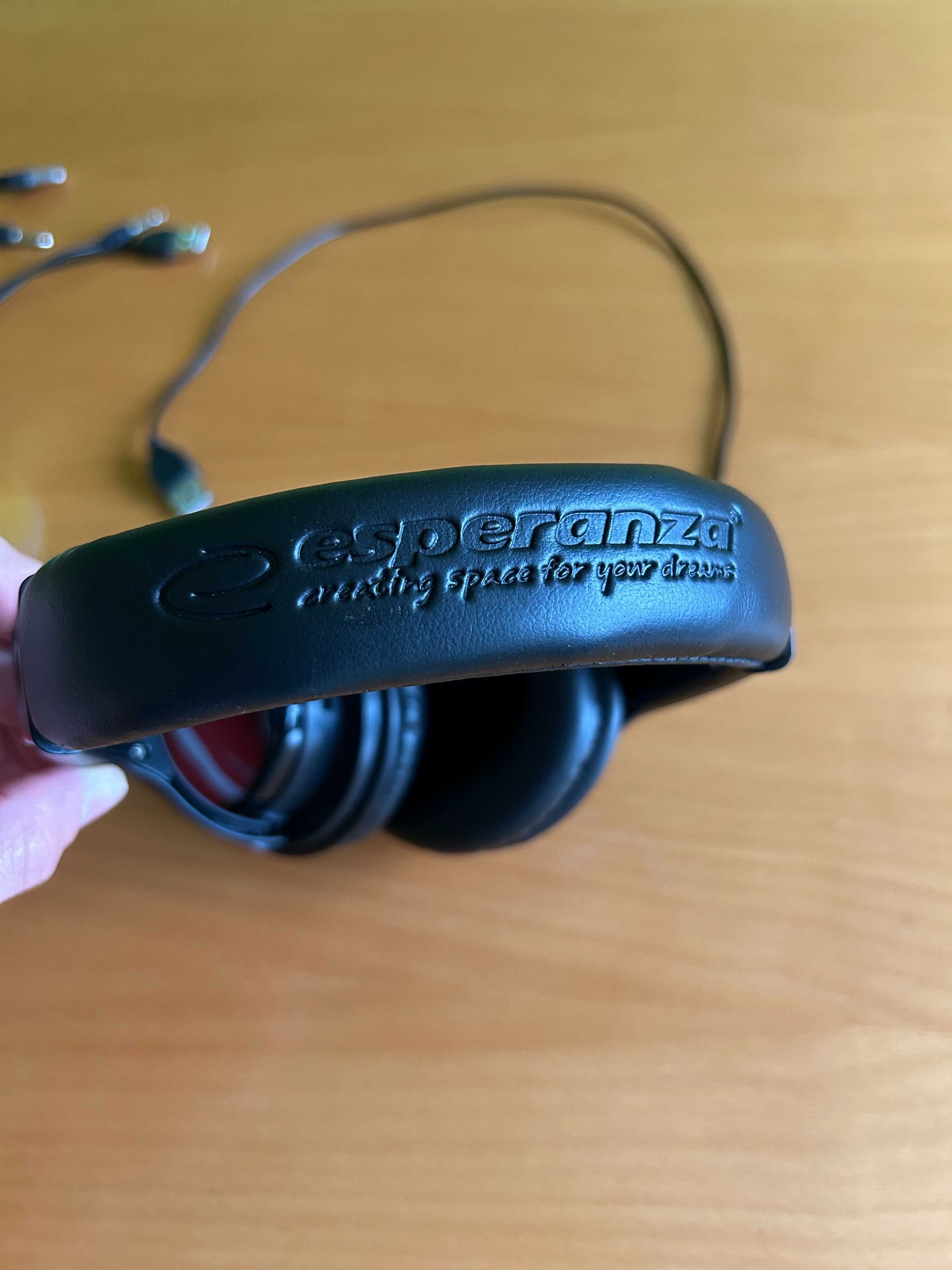 Słuchawki bezprzewodowe Esperanza + głośniki bluetooth