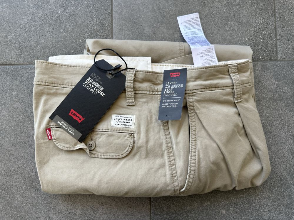 Levi's Premium XX Chino Stay Loose Cropped LIGHT TENCEL