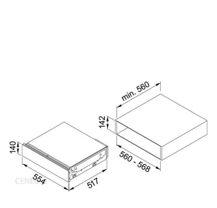 Szuflada grzewcza FS DRW 14 BK Franke 112.0373.688