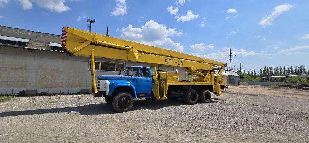 Автовышка, автовежа АГП - 28м зил 133 ГЯ