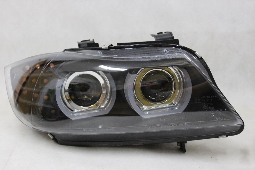 Lampy reflektory przednie przód BMW E90 09-11 LCI XENON LED U-BAR IGŁA
