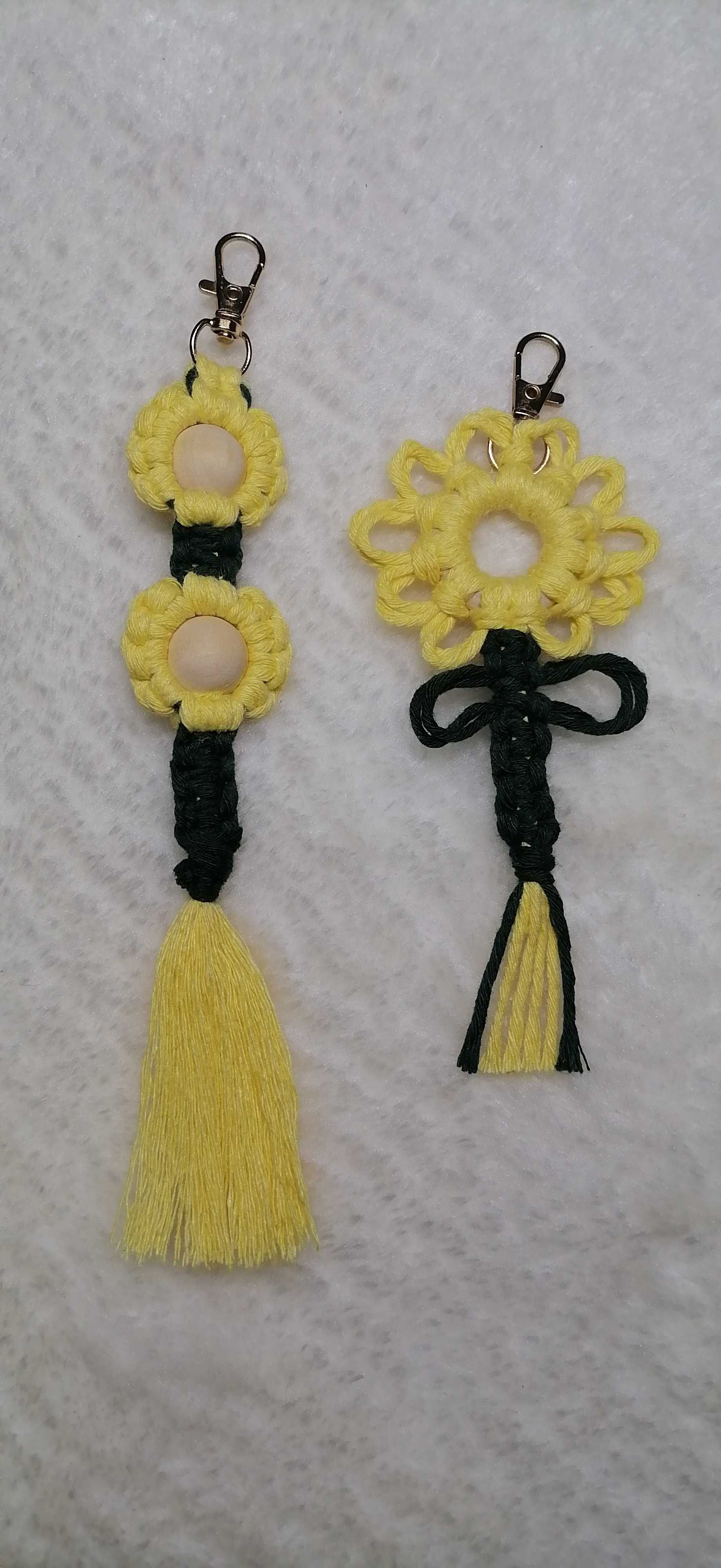 Porta chaves Macramé