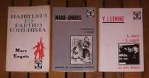 livros antigos Marx - Engels