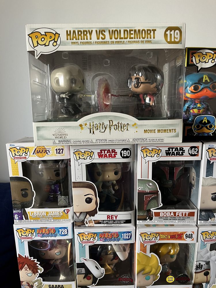 Funko pop figuras coleção