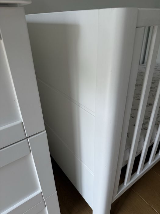Łóżeczko niemowlęce Woodies Smooth Cot 120x60cm