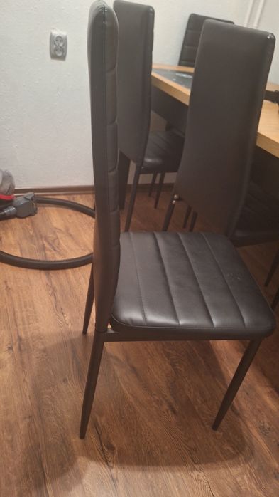 Stół z krzesłami 160cm rozkladany do 200cm