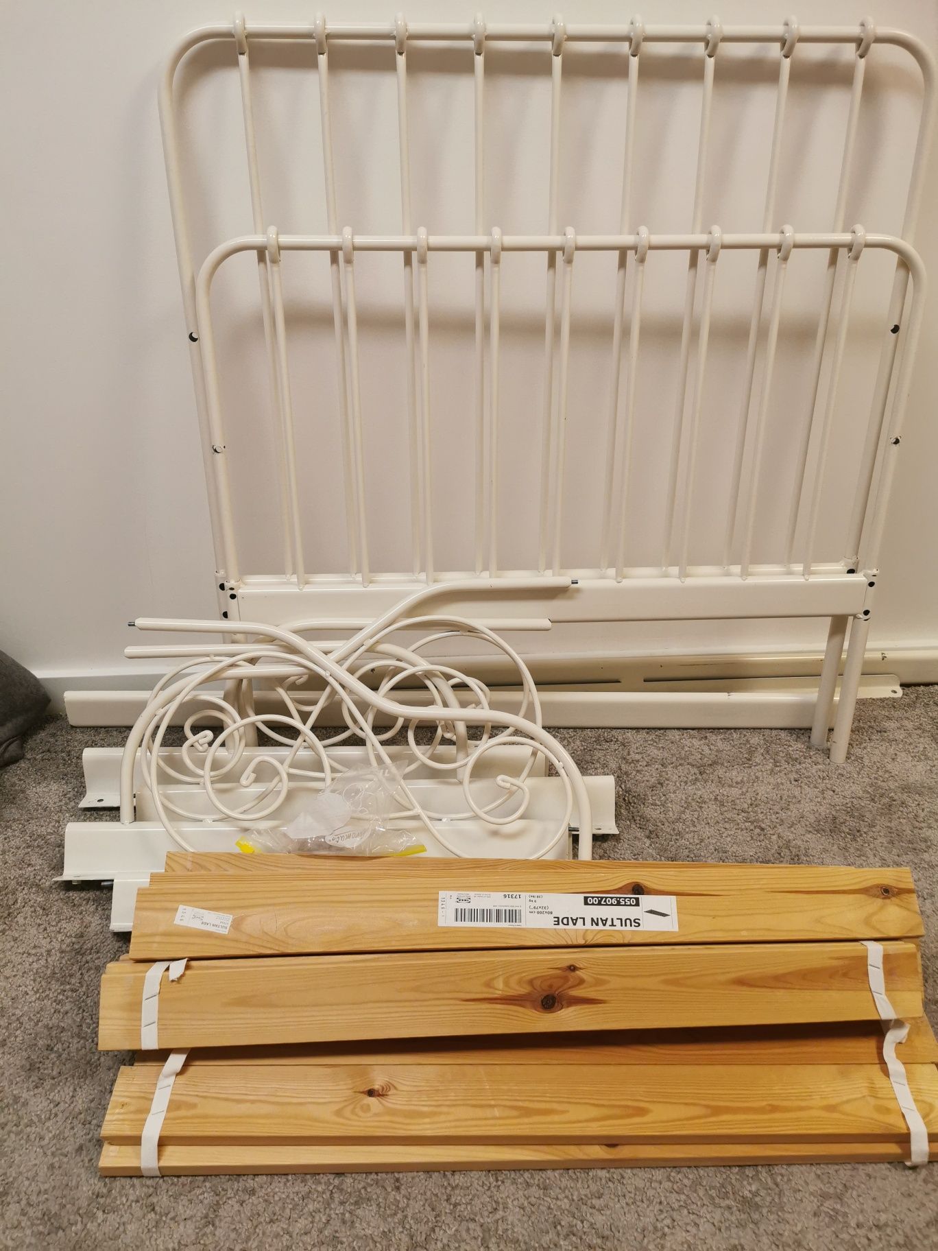 Cama ferro IKEA, infantil - extensível