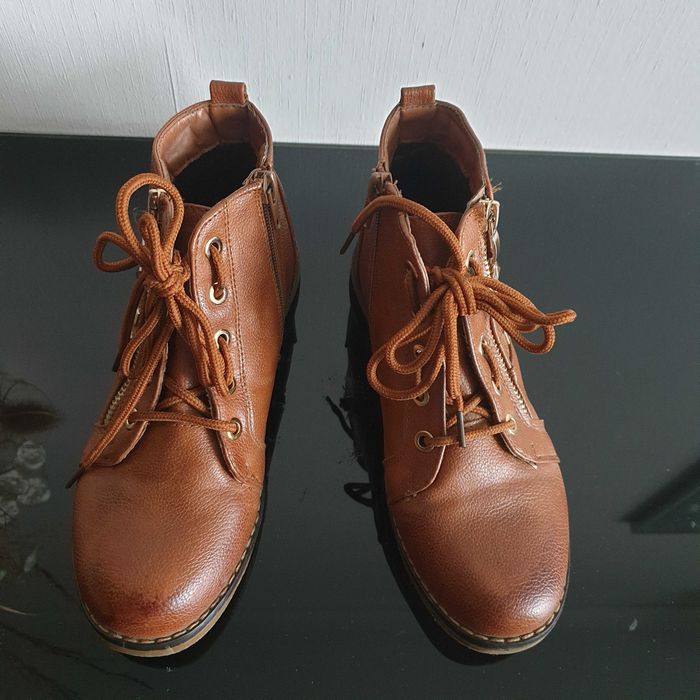 Ботинки натуральная кожа 36 размер