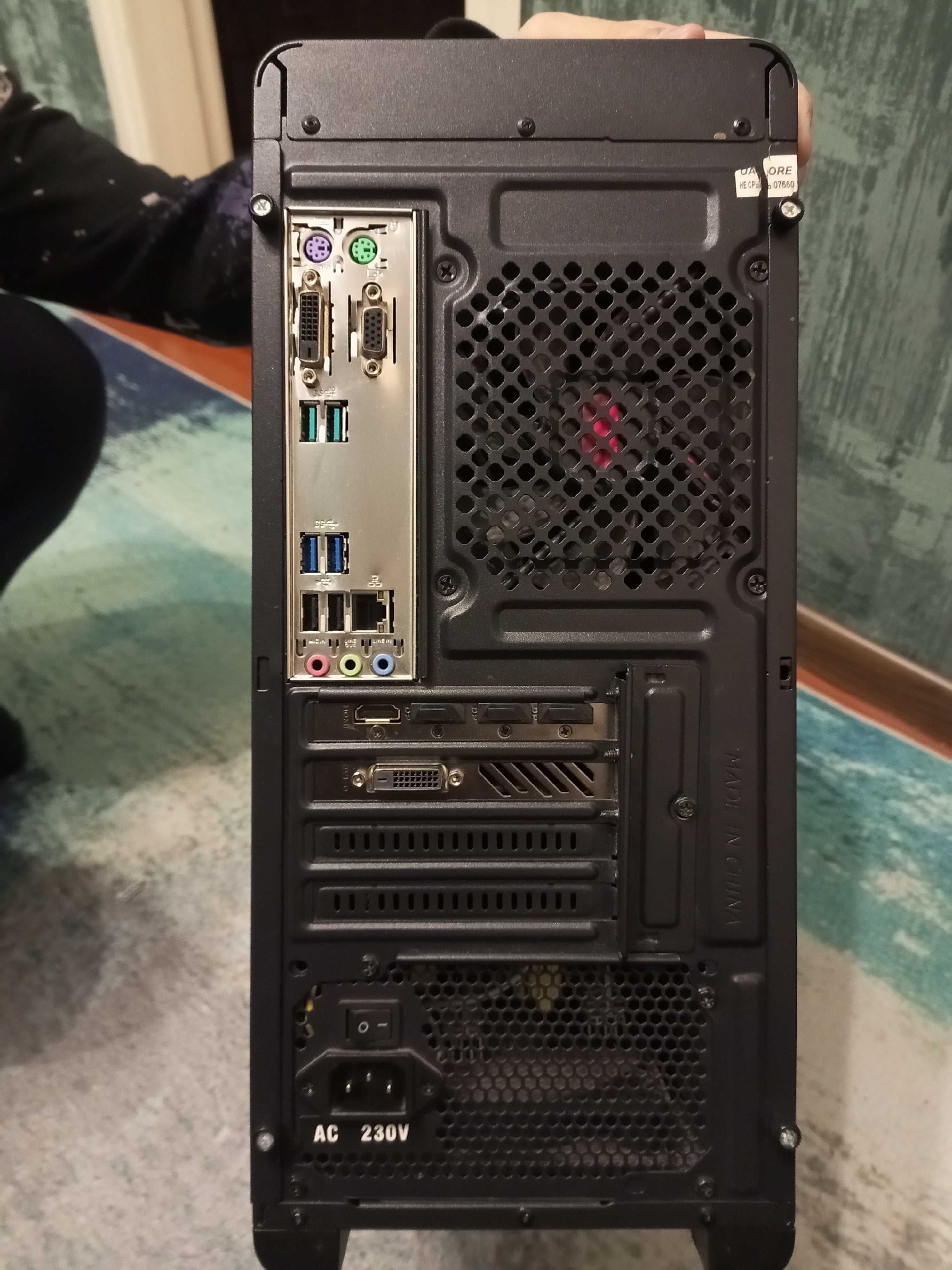 Ігровий компьютер i3 9100f, RX 570 4GB, 16GB ОЗУ, SSD 1TB, HDD 1TB.