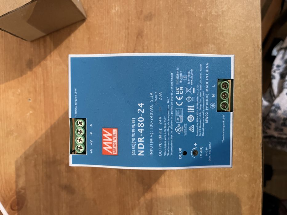 Zasilacz Impulsowy Mean Well NDR-480-24