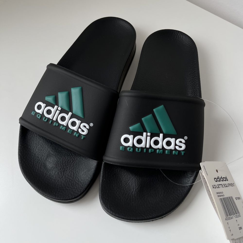 Klapki adidas Adilette Equipment core black OG slides