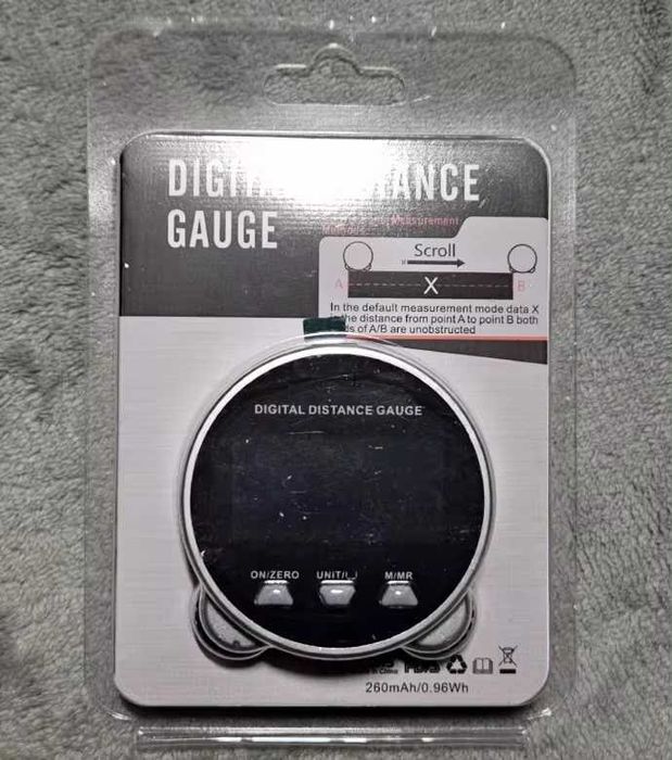 Измеритель расстояния курвиметр цифровой рулетка линейка