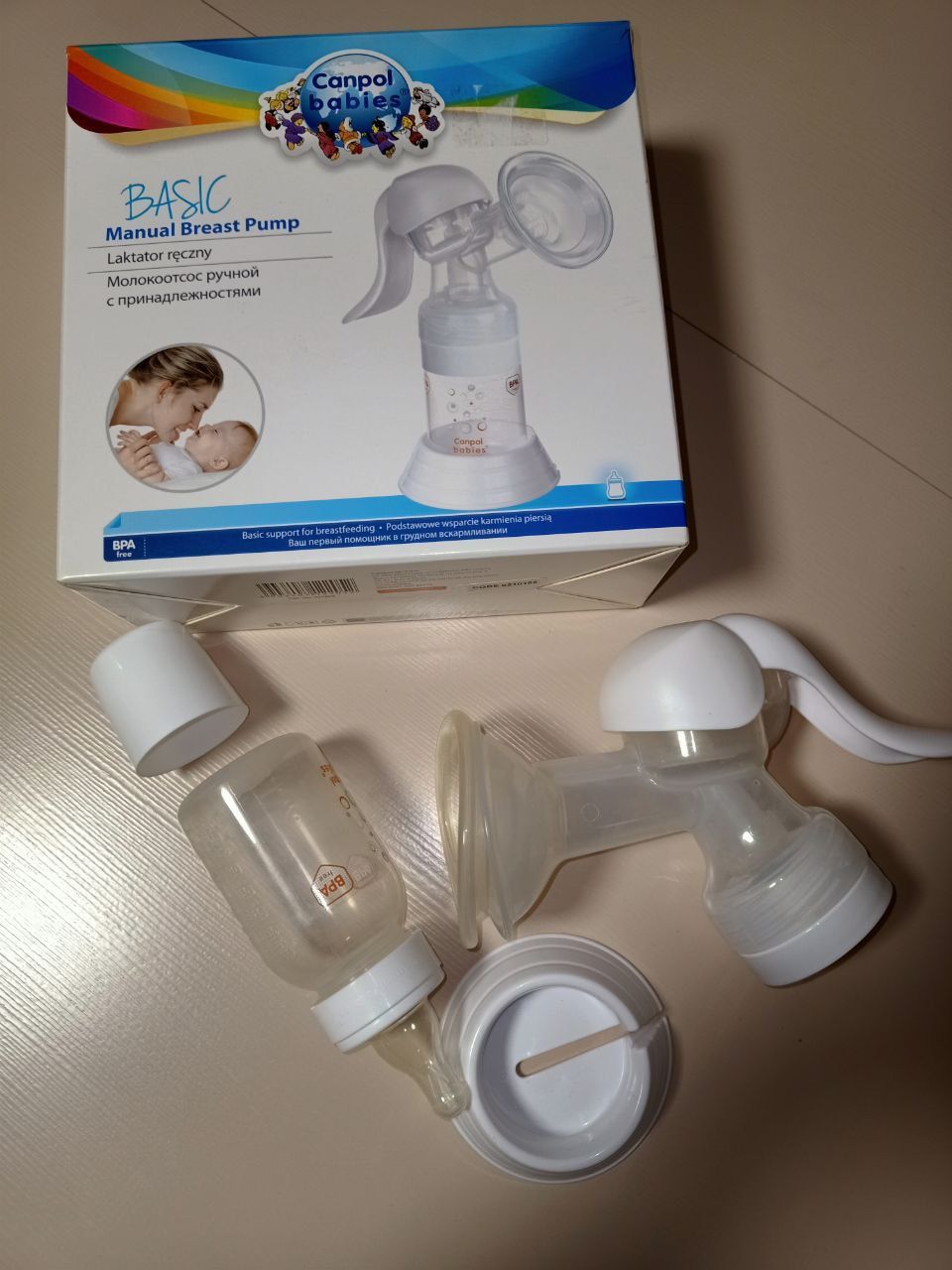 Молоковідсмоктувач ручний Basic від Canpol babies