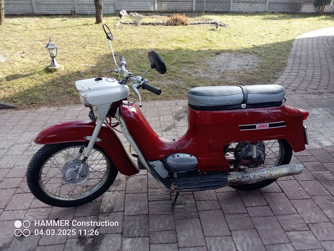 Jawa 50 Jawka Typ 20 Zarejestrowana Kaczka Pancerka Oryginał
