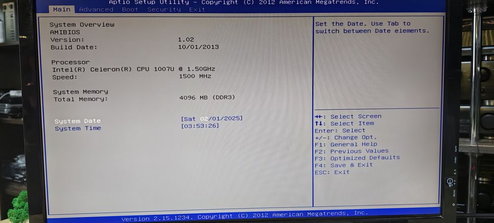 Комп'ютер Terra PC Nettop/Celeron 1007u/Ram 4Gb DDR3 /HDD No /БЖ но