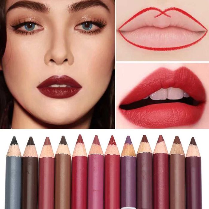 Wood Lipliner Kredka 1 x  Konturówka 20 Ciemny róż