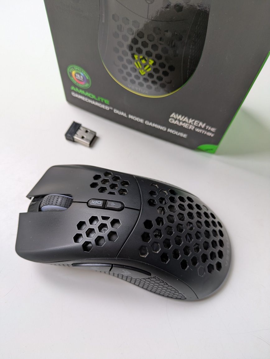 Мышь Vertux Ammolite Wireless/USB Black
