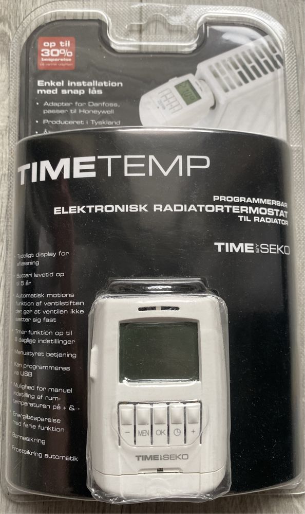 Głowica termostatyczna TimeTemp.