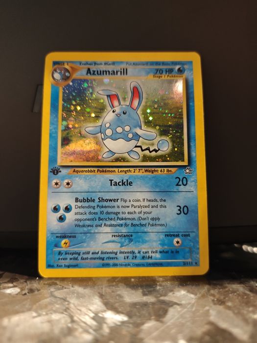 Karty holo 1st edition ! Unikaty neo Genesis pokemon