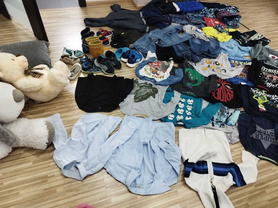 paka ubrania dla chłopca 3, 4 , 5 lat rozmiar 98 -104 cm