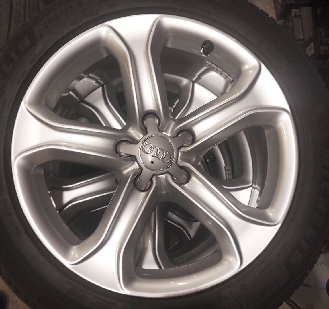 Koła Audi 17cali 7,5j et28  opony Michelin