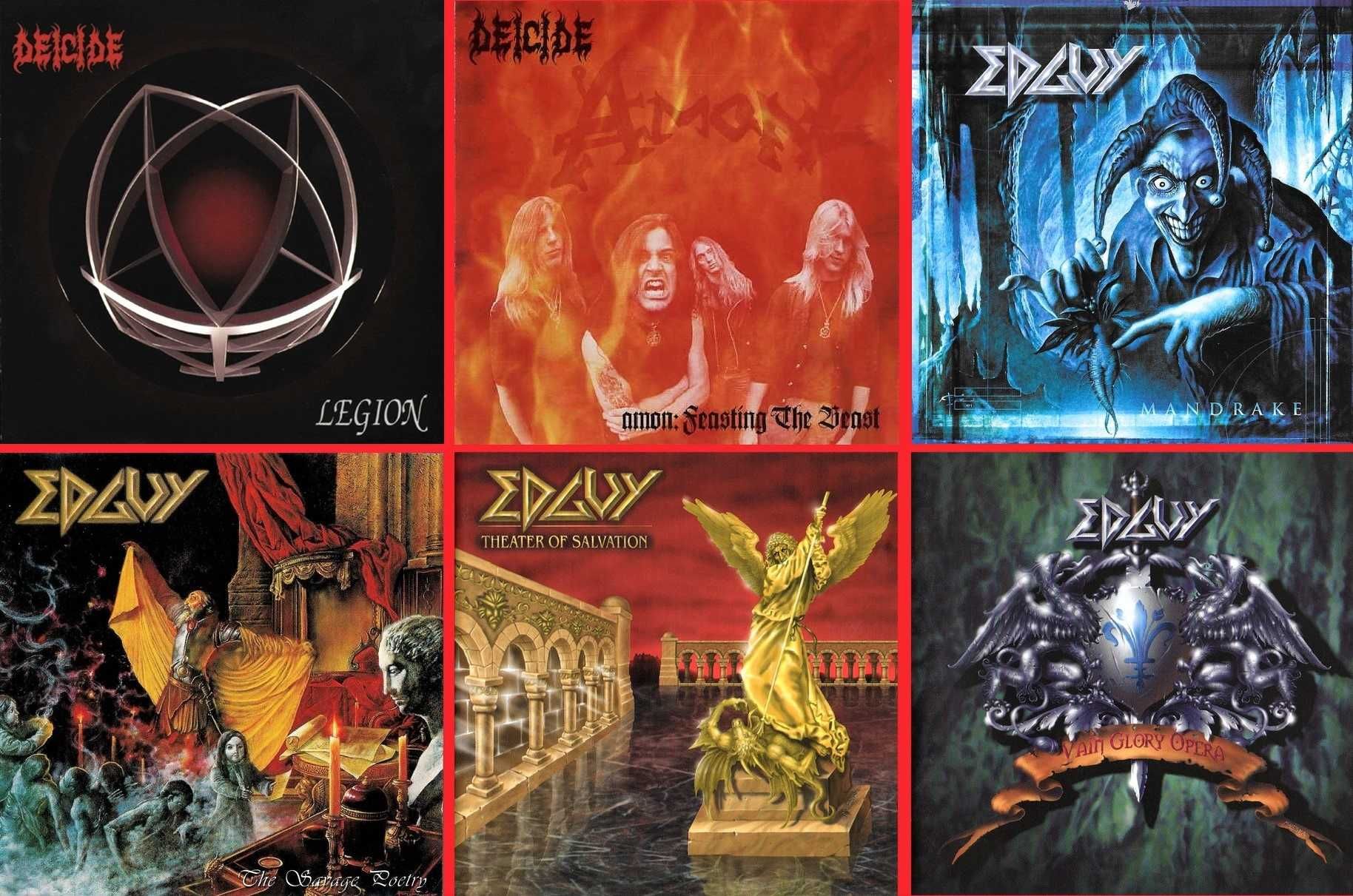 42 CDs - Metal - Raros - Muito Bom Estado