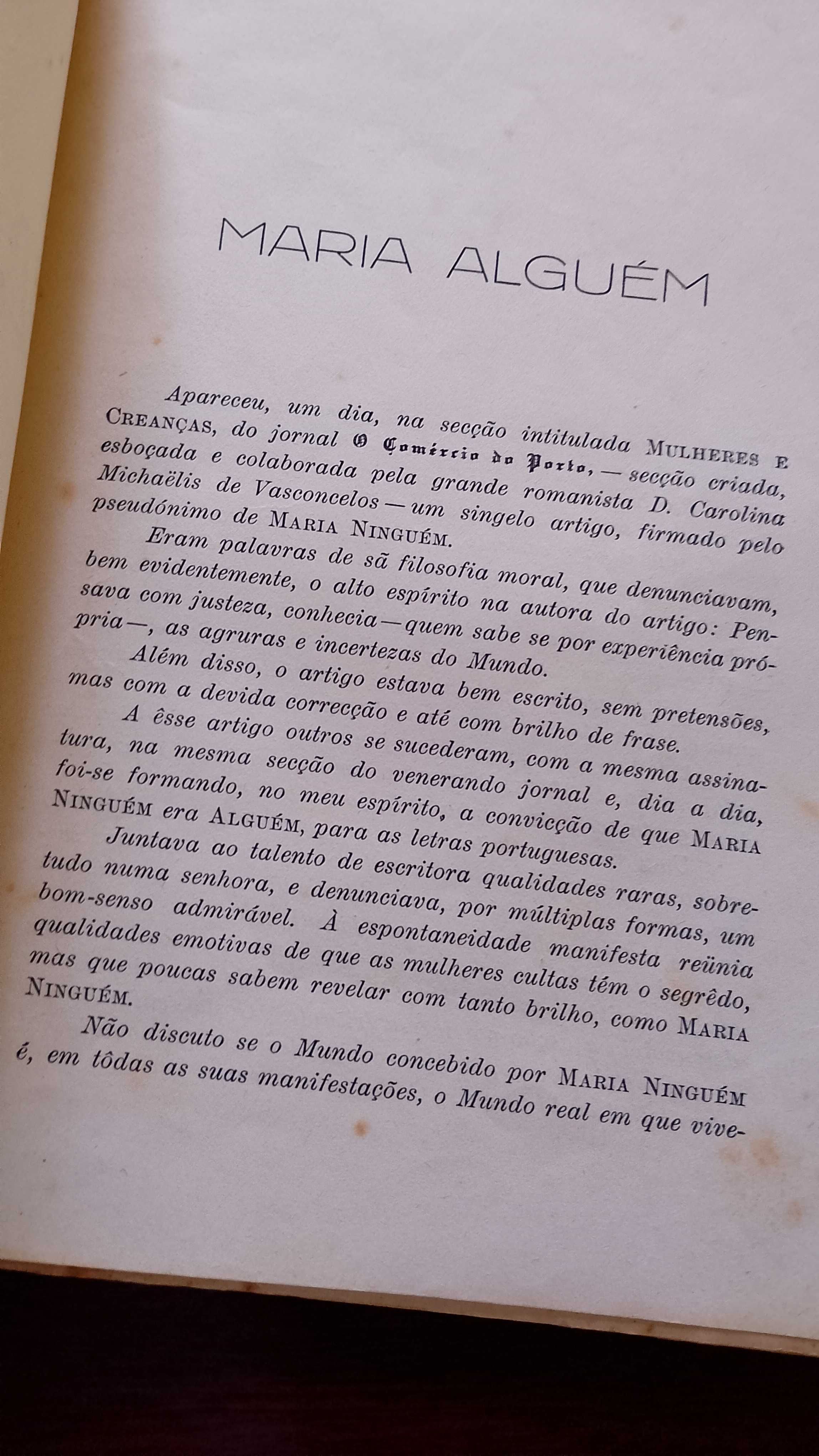 Procurando a Luz 1935 Maria Ninguém