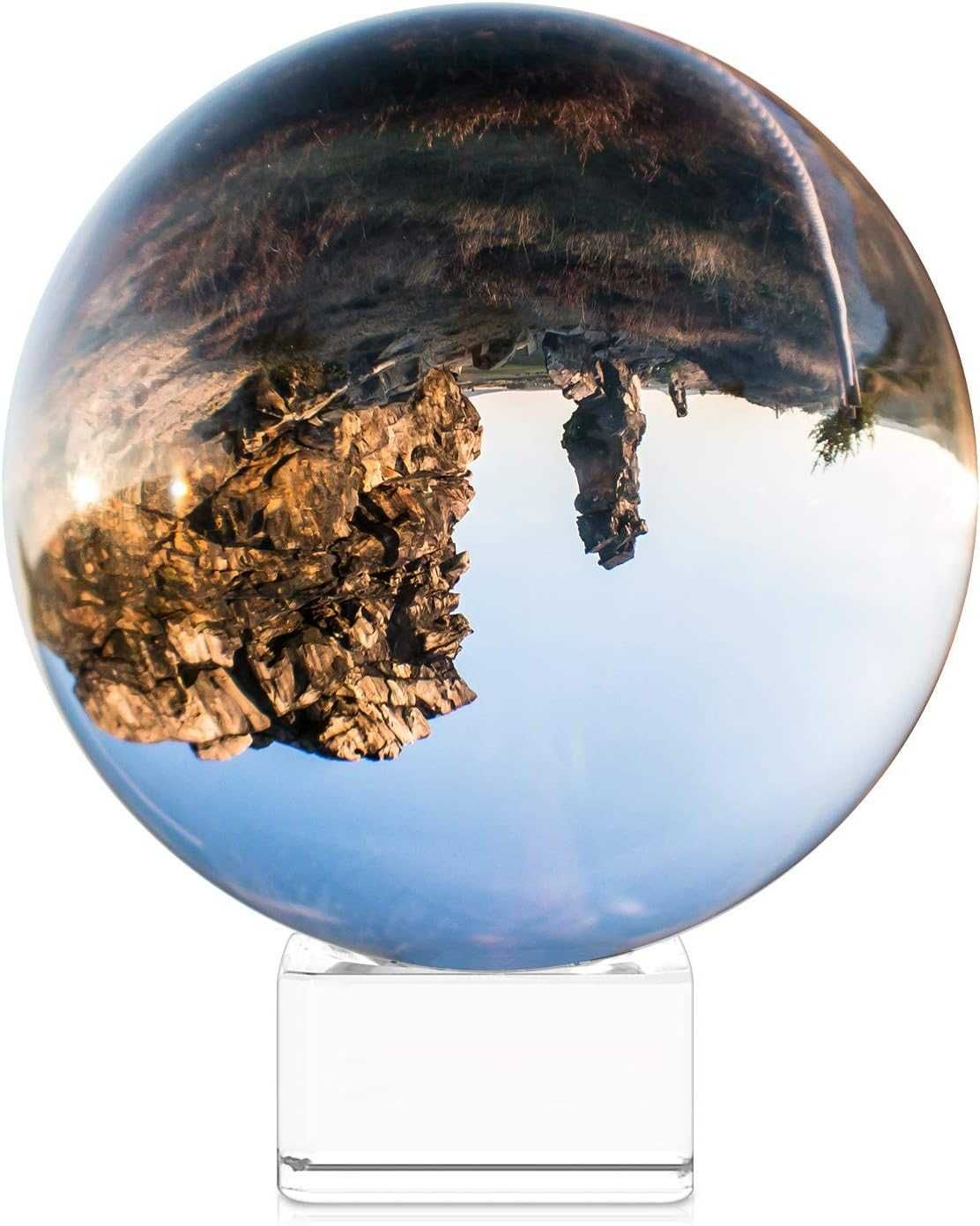 Bola de vidro k9 para fotografia efeitos e distorções 4/6/7/8/10/13 cm