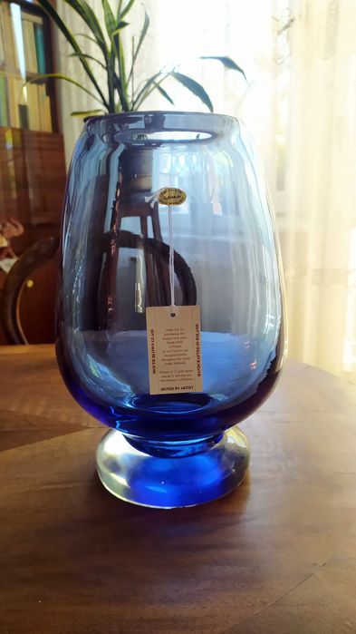 Adam Jabłoński , Wazon  nr. katalogowy JW. 050- Huta Makora ,Tarnowiec