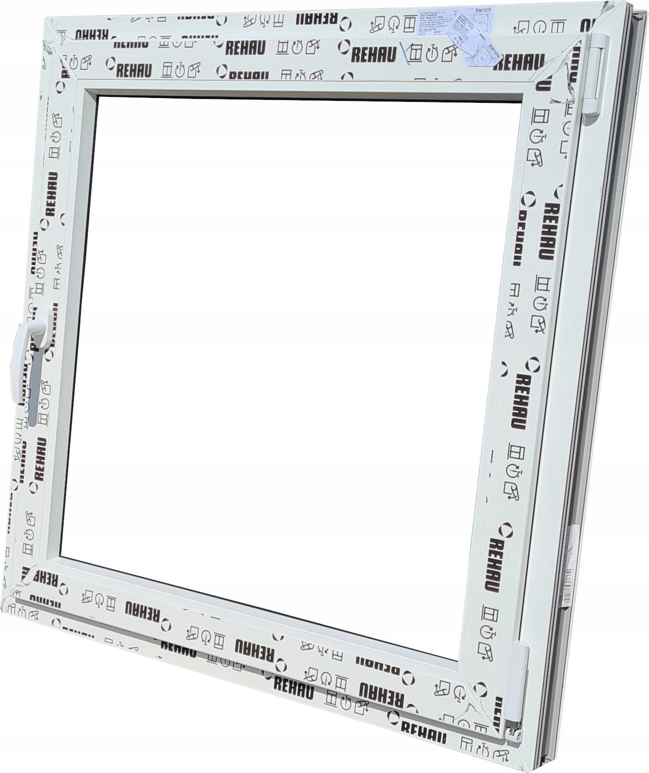 OKNA KacprzaK 90x90 Okno Nowe Białe 900x900