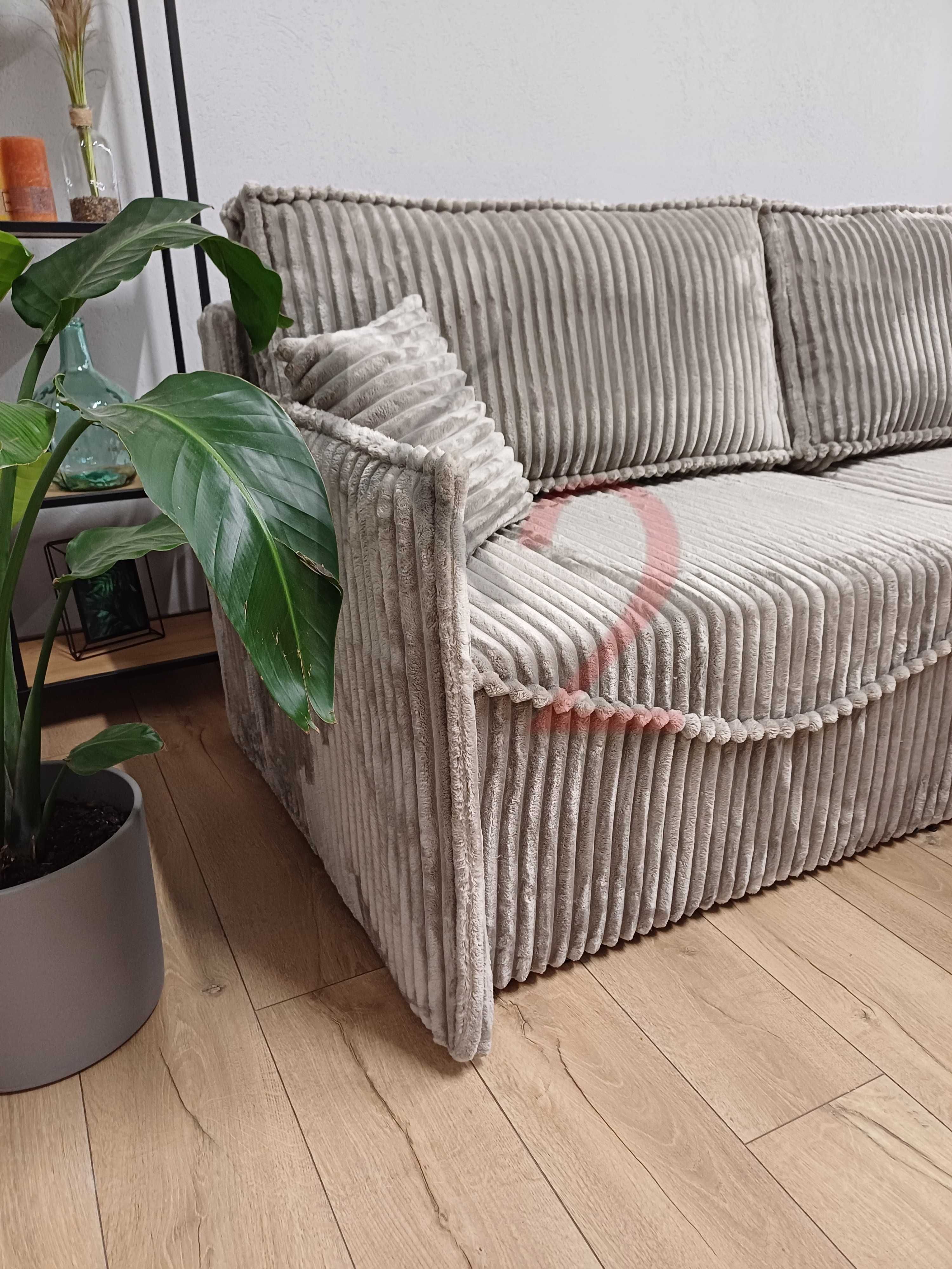 Narożnik WERA, prążkowany, młodzieżowa, sofa, kanapa, hotelowa, design