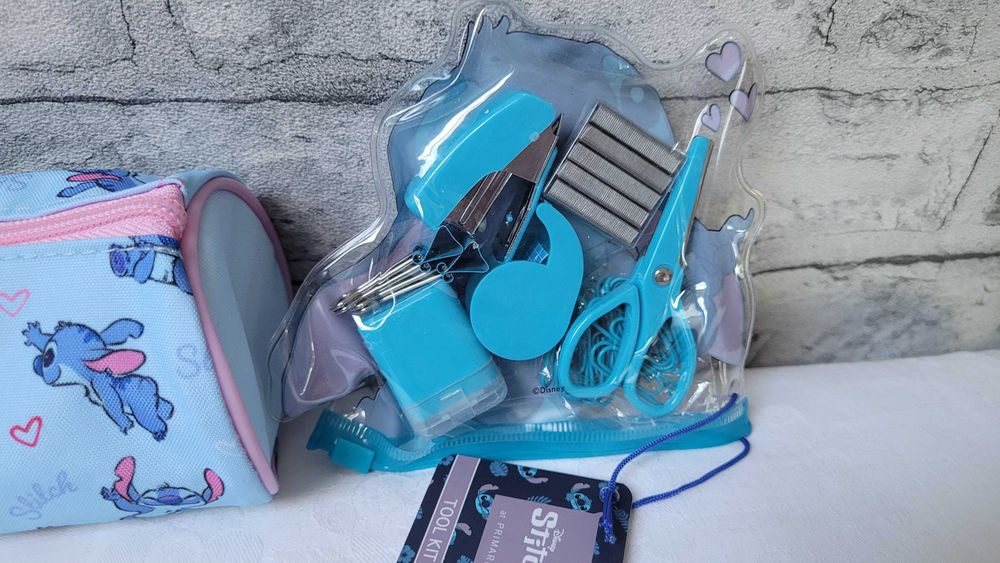 Zestaw Disney Stitch: piórnik plus akcesoria szkolne PRIMARK