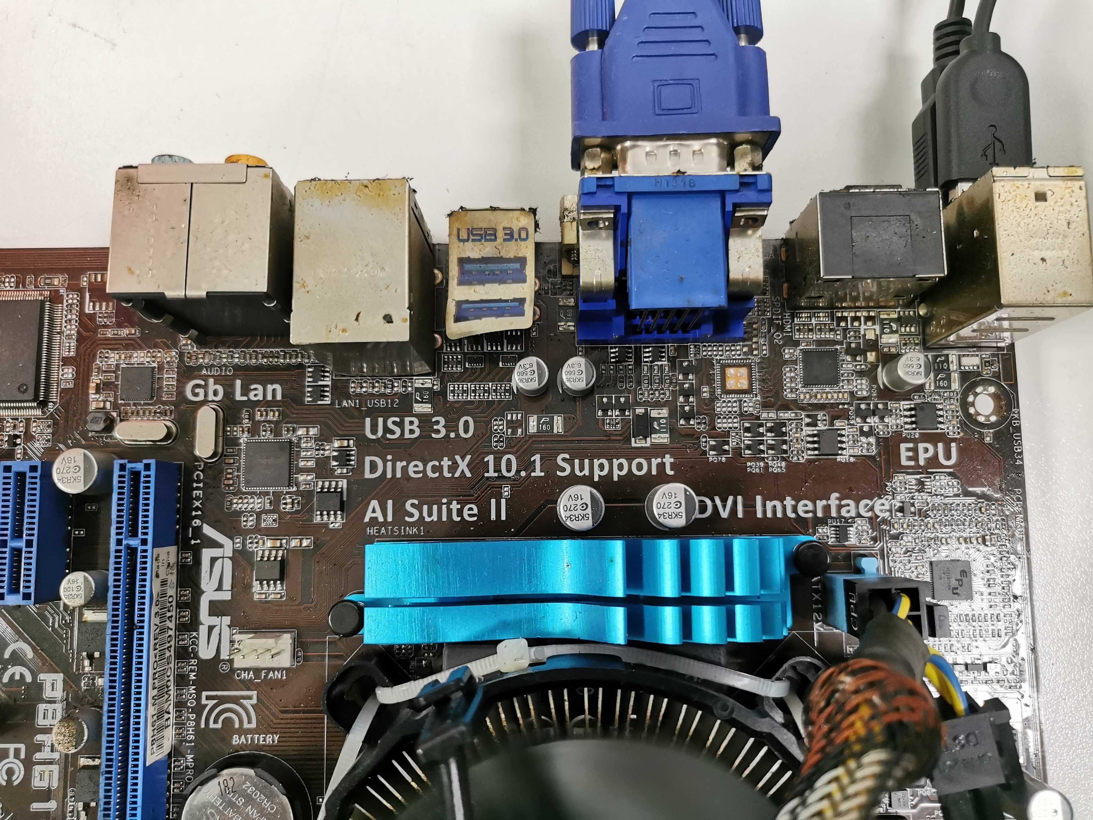 Płyta główna Asus P8H77-M Pro + i3 CPU