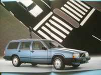VOLVO 740 Limousine & Kombi '86 * prospekt 40 stron, większy format