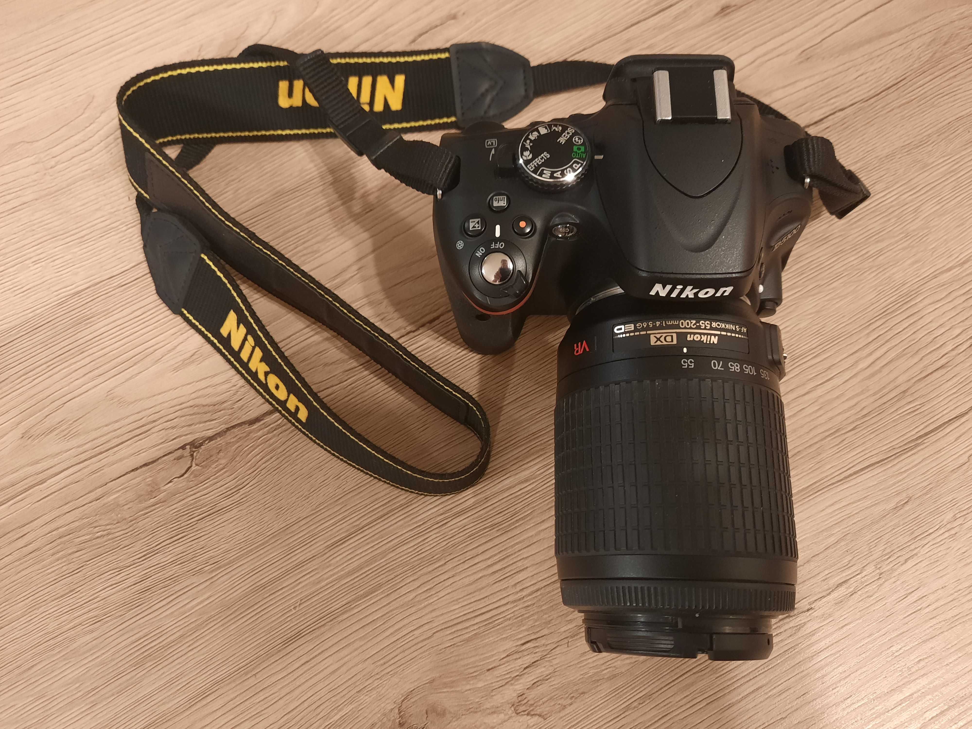 Zestaw Nikon D5100 prawie jak nowy, przebieg tylko 4449 ! OKAZJA !