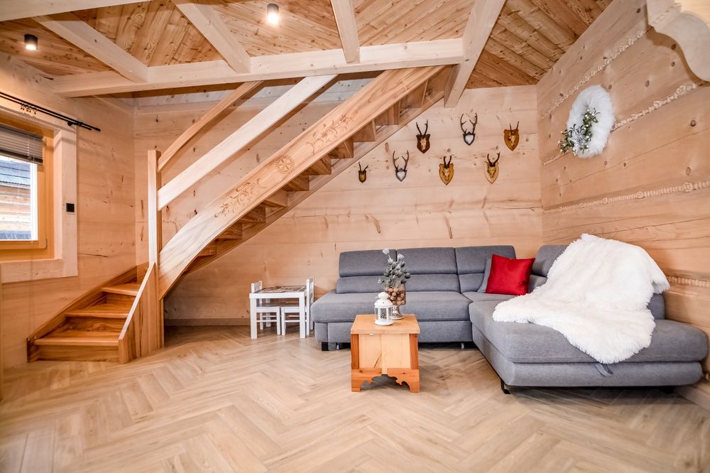 Balia  piękny duży góralski domek 8 osób apartamenty z cud