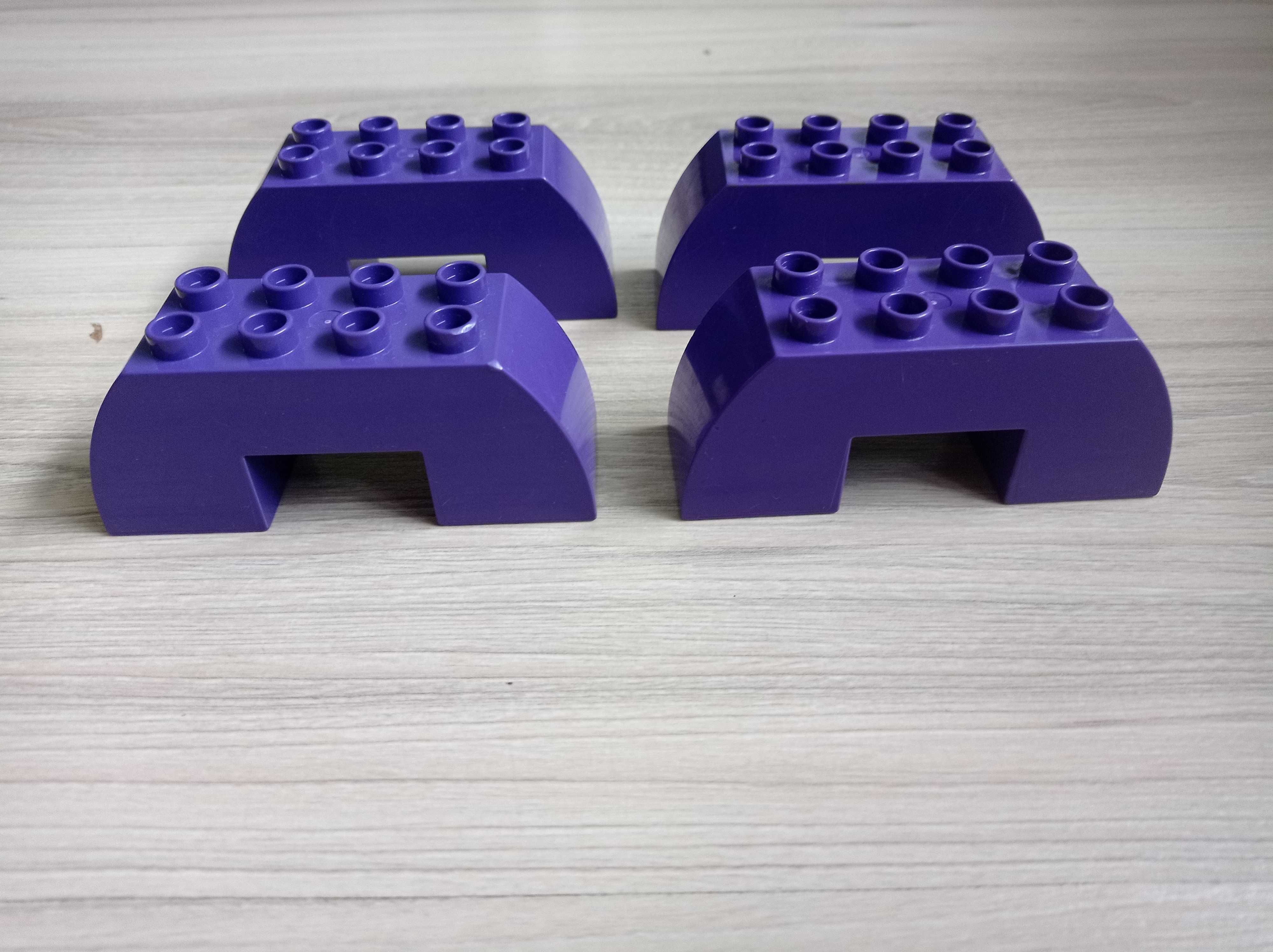 Lego Duplo 2x6 łuk - 11197 - kolor fioletowy