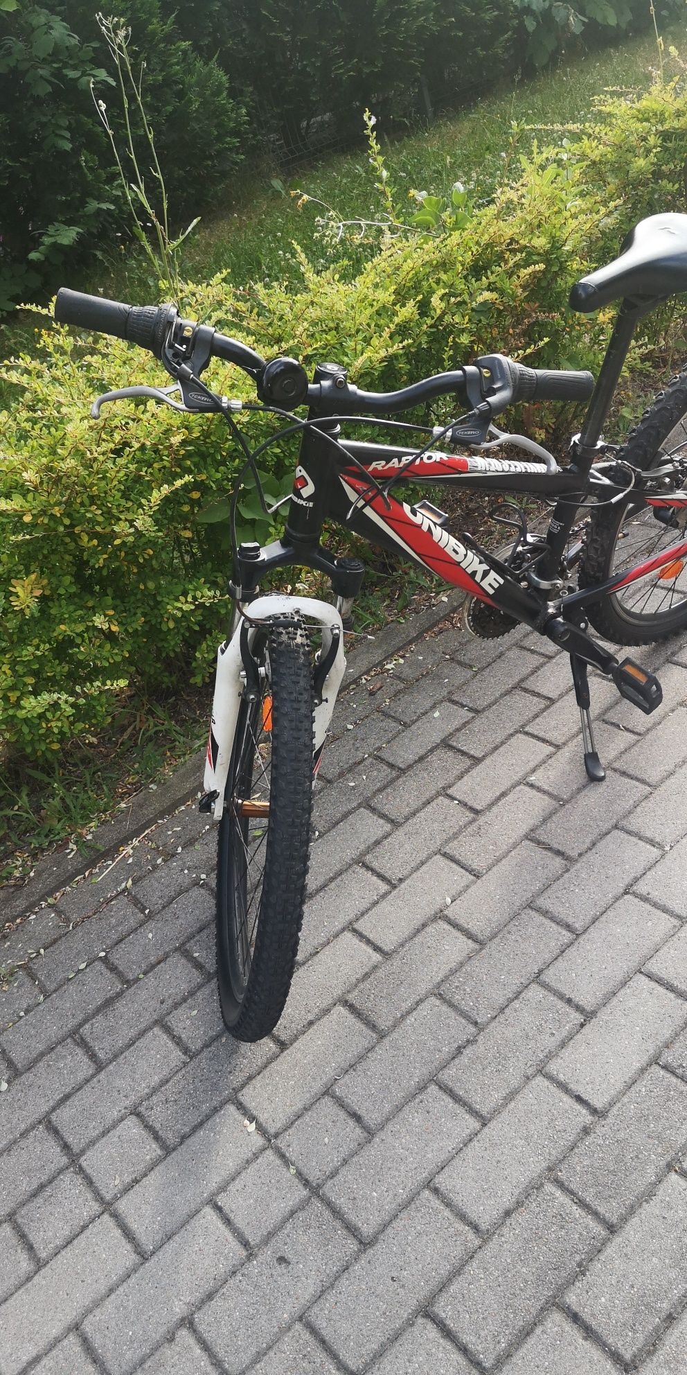Rower dziecięcy unibike BMX z przerzutkami shimano, gotowy do jazdy
