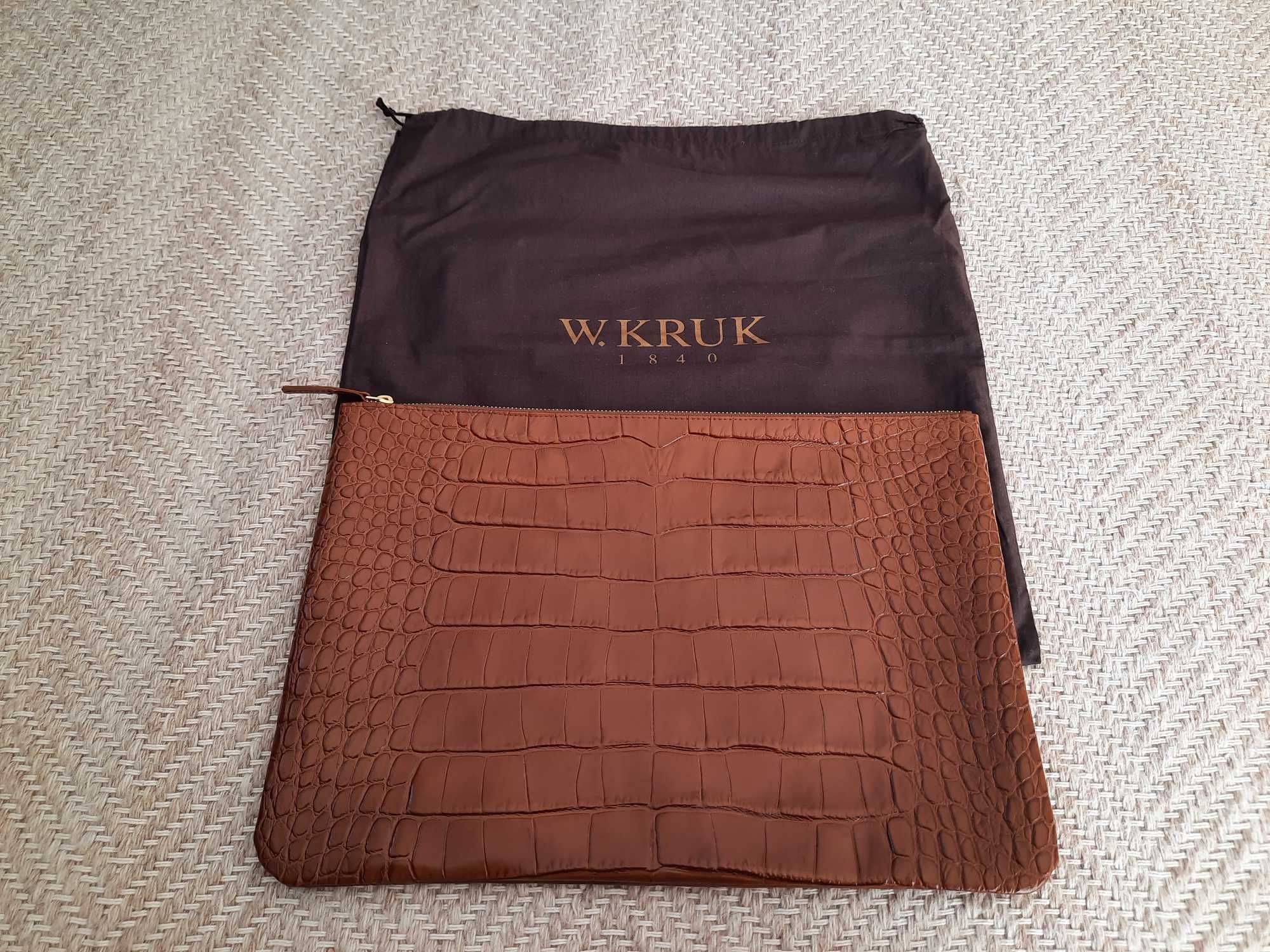 Skórzane etui na dokumenty KRUK