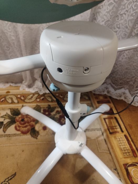 Крісло качелька, шезлонг, електро гойдалка!Крісло для годування, качел