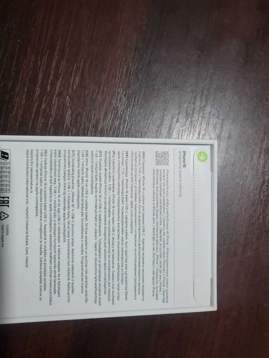 iphone 16 128gb nowy Niebieski