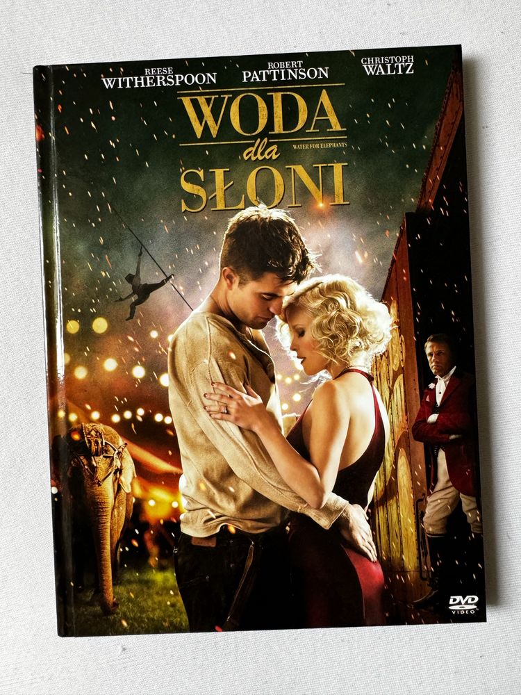 Film DVD „Woda dla słoni” wyprzedaż Pattinson, Witherspoon, Waltz